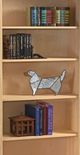 Archbold Furniture Customizable Pine 30" x 72" Bookcase-1
