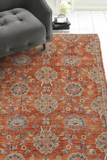 KAS Rugs Morris Spice Chloe 5'x7' Area Rug-4