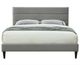 Bernards Willa Gray King Panel Bed with USB Port-0