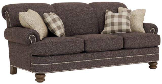 Flexsteel® Customizable Bay Bridge Sofa with Throw Pillow-0