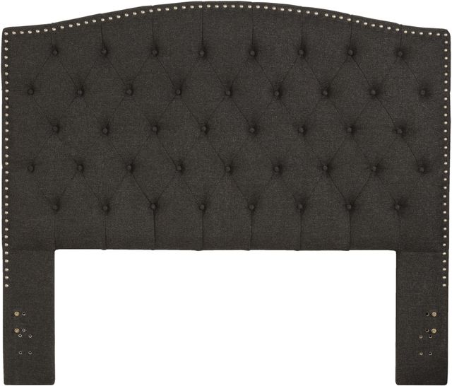 HH2 Home Lila Onyx Linen Queen Headboard-0