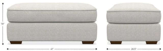 La-Z-Boy® Paxton Flax Ottoman-2