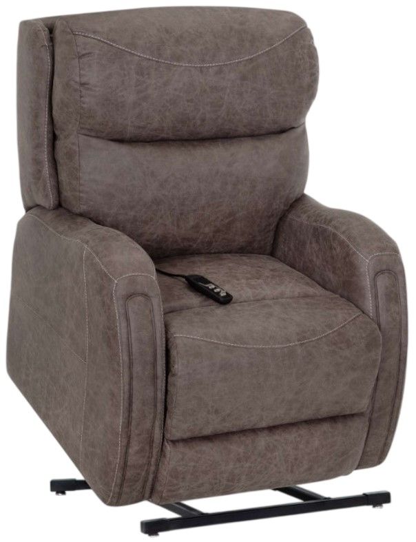 Franklin™ Oxford Boswell Dove Power Lift Recliner-1