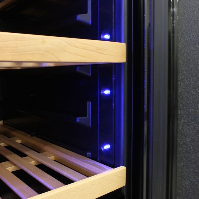 Vinotemp 27" Black Dual-Zone Garage Wine Cooler-3