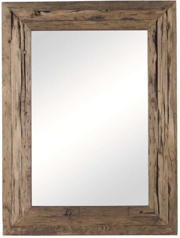 Uttermost® Rennick Brown Rustic Mirror-0