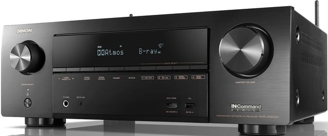 Denon® AVR-X1600H 7.2CH 4K Ultra HD AV Receiver-2