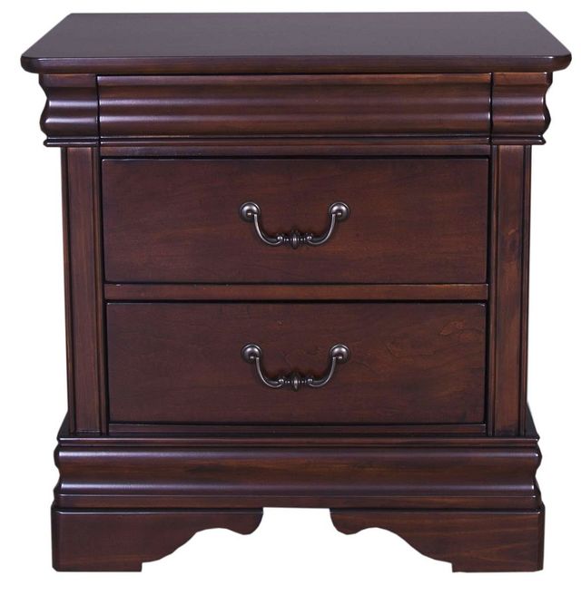 Liberty Furniture Carriage Court Mahogany Nightstand-1