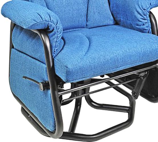 PEL International PEL 19 Series Blue Manual Recliner-1