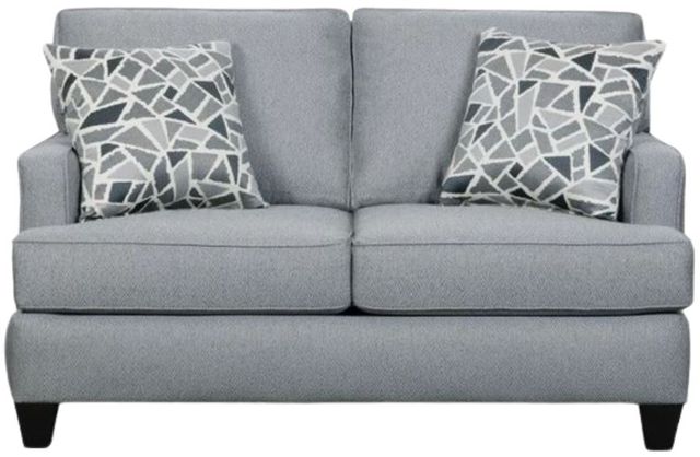 Corinthian Furniture Atlantic Silver Loveseat-0