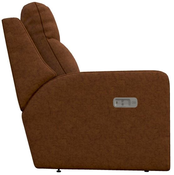 La-Z-Boy® Emmons Clay Power Reclining Loveseat with Console and Headrest-2
