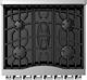 Viking® 3 Series 30" Blush Propane Gas Range Pro Style Dual Fuel Range-1