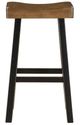 Homelegance® Caspian Black/Brown Pub Height Stool-3