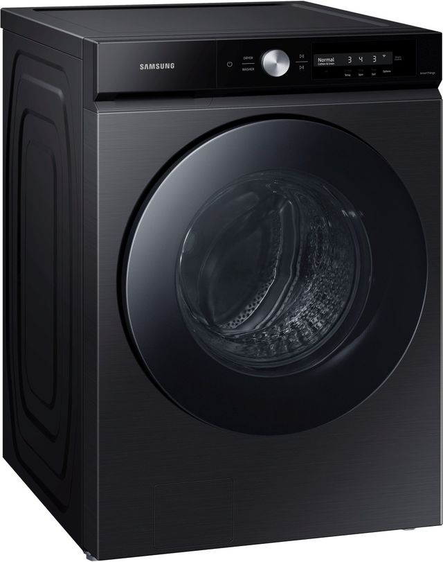 Samsung Bespoke 6700 Series 4.6 Cu. Ft. Brushed Black Front Load Washer-2