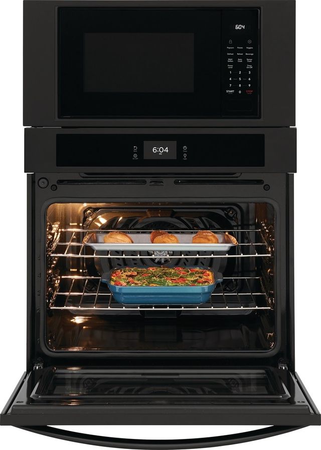 Frigidaire® 30" Black Oven/Microwave Combo Electric Wall Oven -7
