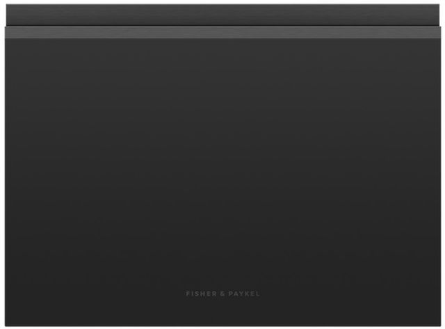 Fisher & Paykel DishDrawer™ 24" Matte Black Glass Dishwasher Door Panel-0