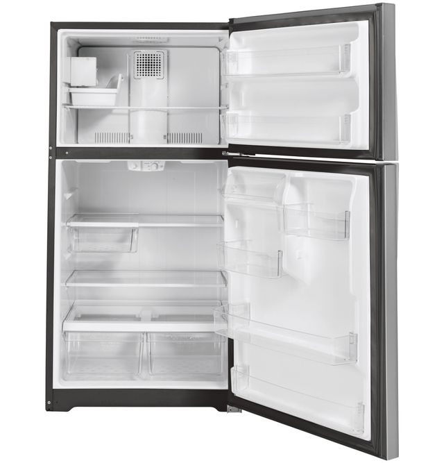 GE® 30" 19.1 Cu. Ft. Stainless Steel Top Freezer Refrigerator-3