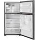 GE® 30" 19.1 Cu. Ft. Stainless Steel Top Freezer Refrigerator-3