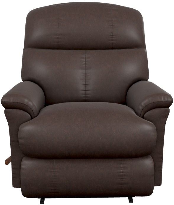 La-Z-Boy® Reed Tobacco Leather Manual Wall Recliner-1