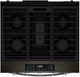 Whirlpool® 30" Black Stainless Steel Slide-in Gas Range with Air Cooking Technology-1