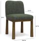 TOV Furniture Tiara Green Dining Chair-2