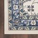 Nourison Home™ Nourison Essentials Ivory/Blue 5'x7' Area Rug-1