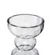 A & B Home Clear 6" Flower Vase-1