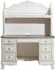 Homelegance® Cinderella Antique White/Gray Writing Youth Desk with Hutch-2
