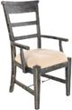 Sunny Designs™ Marina Black Sand Arm Chair-0