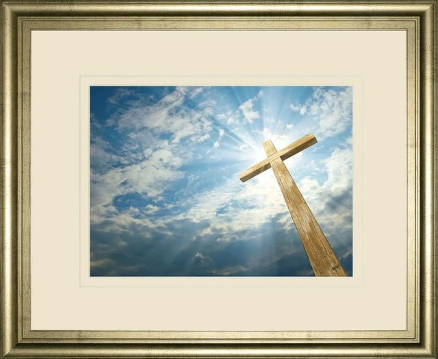 Classy Art Cross in the Sky by Viadischern Wall Art-0