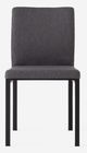 EQ3 Frank Black/Charcoal Dining Chair-1