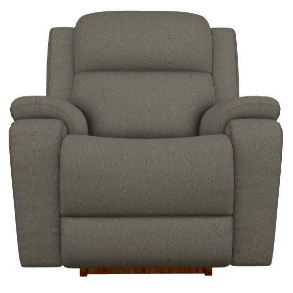 La-Z-Boy® Dorian Smoke Power Rocking Recliner with Headrest-1