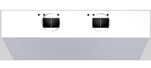 Vent-A-Hood® 66" White Wall Mounted Range Hood-3