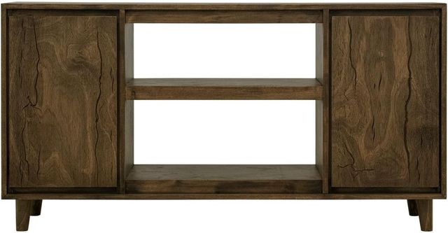 International Furniture Direct Savia Brown 62" TV Stand-3