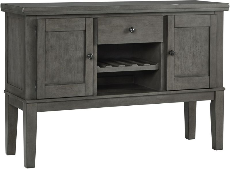 Hallanden Gray Dining Server