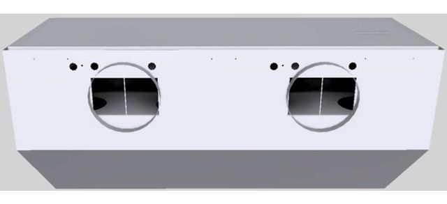 Vent-A-Hood® 48" White Wall Mounted Range Hood-3