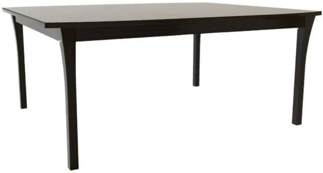 Mavin Customizable 60" x 60" Boat Extendable Dining Table with 12" Leaf-0