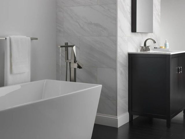Delta Trillian® Black Stainless 30" Towel Bar-1