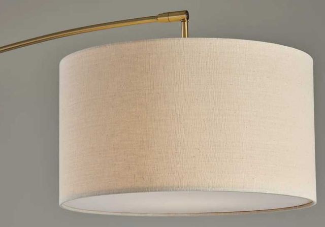 Adesso® Adler Brown Arc Floor Lamp-1