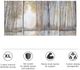 Olliix by Madison Park Multi-Colored Set of 3 Forest Reflections Gel Coated Canvas-2
