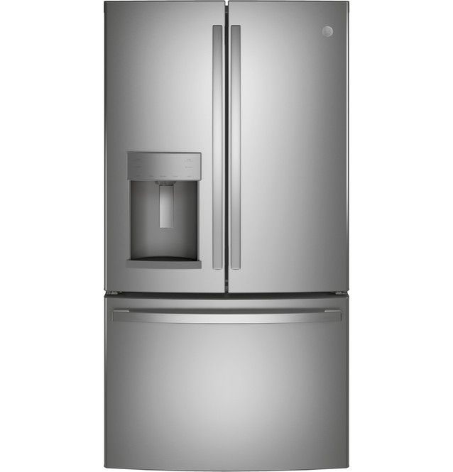 GE® 36" 27.7 Cu. Ft. Fingerprint Resistant Stainless Steel French Door Refrigerator-0
