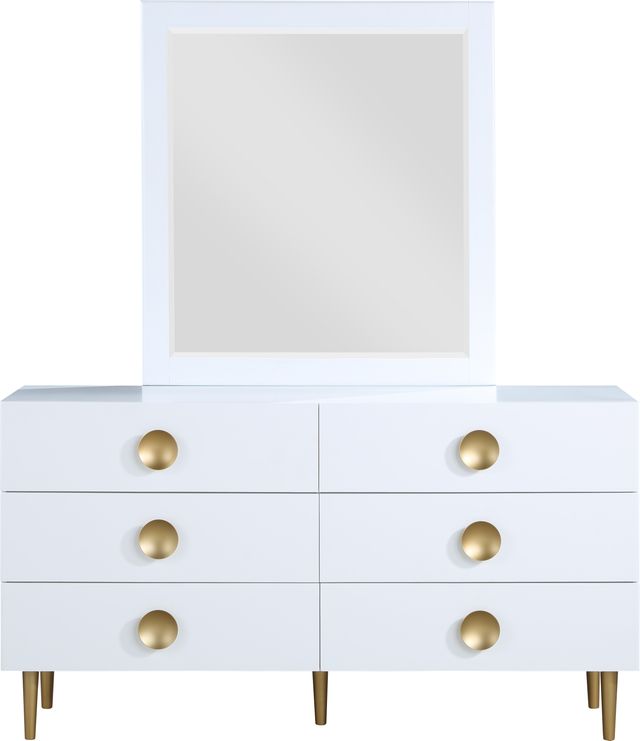 Meridian Furniture Zayne White Dresser-3
