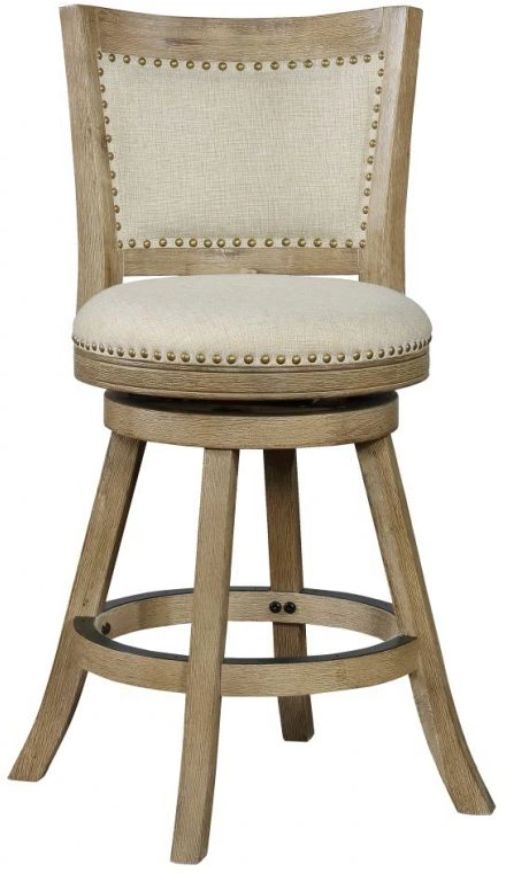 Linon Tift Gray Brown Counter Stool-0