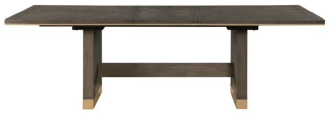 Homelegance® Griffin Brown Dining Table-3