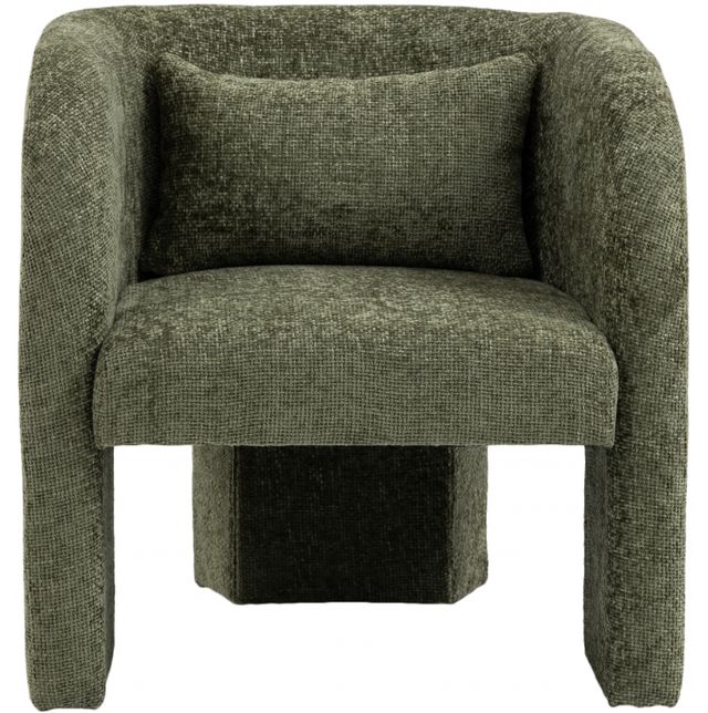 Meridian Furniture Sawyer Green Chenille Accent Chair-1