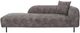 Moe's Home Collection Deleuze Black Chaise-1