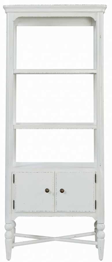 Liberty Furniture Turnberry Park Toasted Oat/Washed White Etagere-2