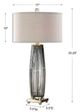 Uttermost® Vilminore Charcoal Gray Table Lamp-2