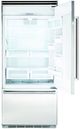 Viking® 5 Series 20.4 Cu. Ft. Pure White Right Hinge Counter Depth Bottom Freezer Refrigerator-1