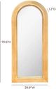 TOV Furniture Tanya Natural Floor Mirror-2
