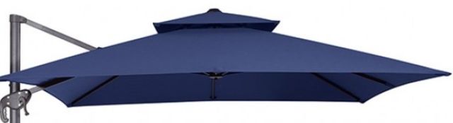 Furniture of America® Hero Blue Aluminum/Polyester Outdoor Patio Umbrella-1